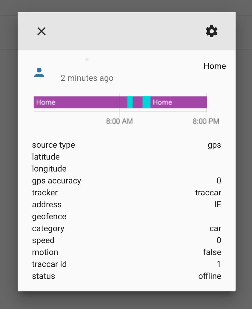 traccar user statistics