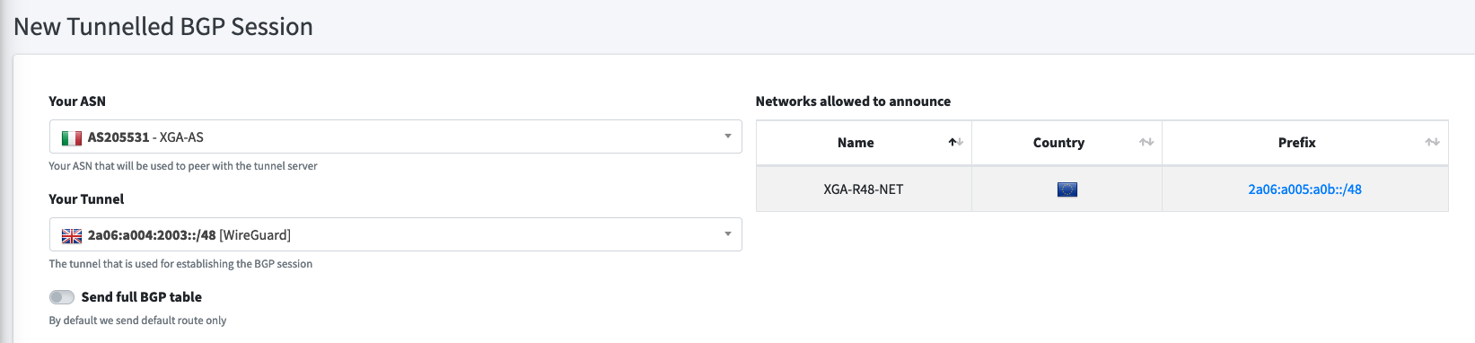 BGP: Route48 with BGP