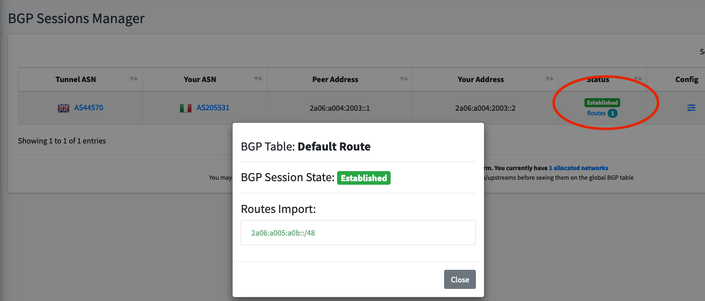 BGP: Route48 with BGP